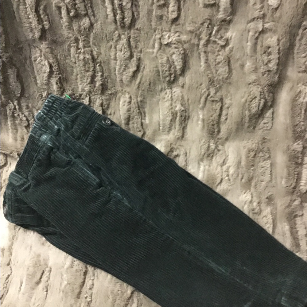 🪷 Ralph Lauren Boys Black Corduroy Pants Sz 18m
